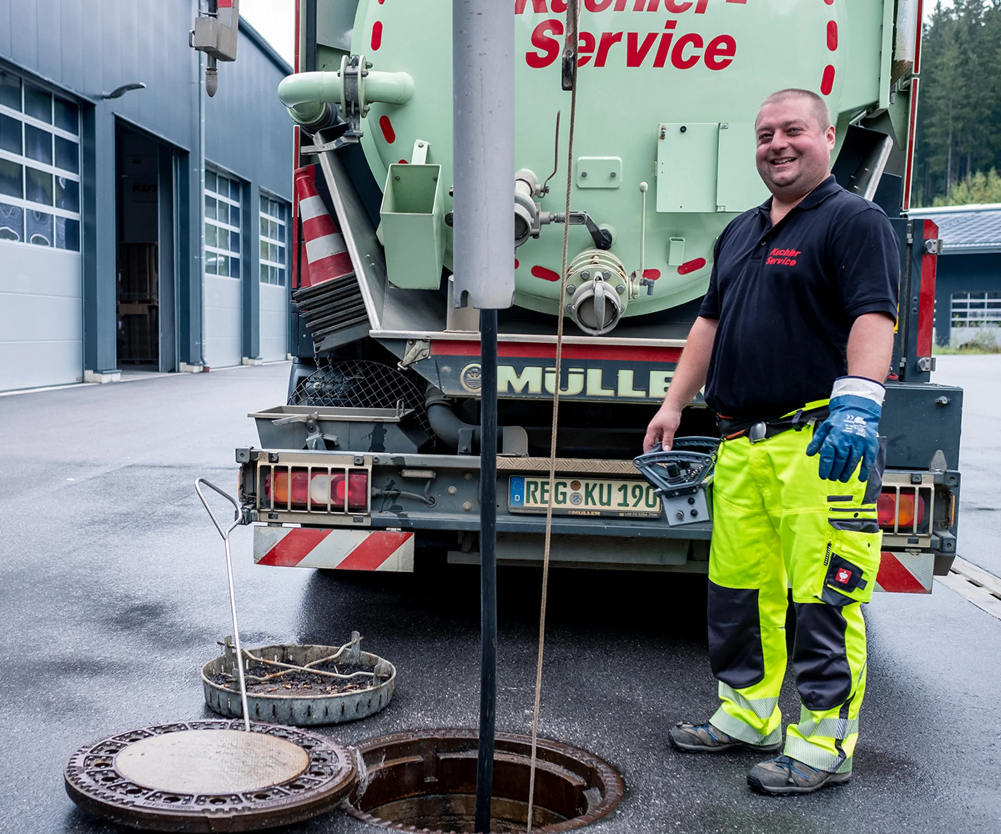 Rohrreinigung in Ergolding bei WC und Abfluss